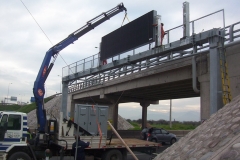 ingenieria, fabricacion y monatje porticos costanera norte 3